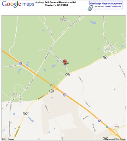 248 General Henderson Road, Newberry, SC - Google Maps