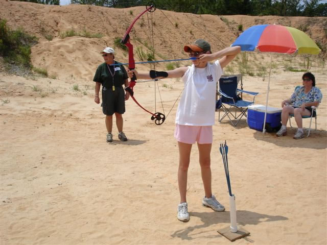 Everyone had fun at the Cowboy Action Shooting bay.