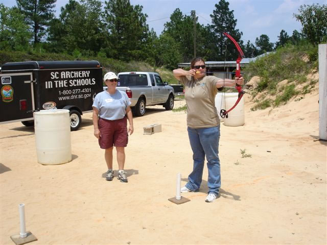 Everyone had fun at the Cowboy Action Shooting bay.